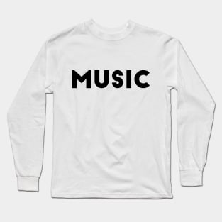 Music Long Sleeve T-Shirt